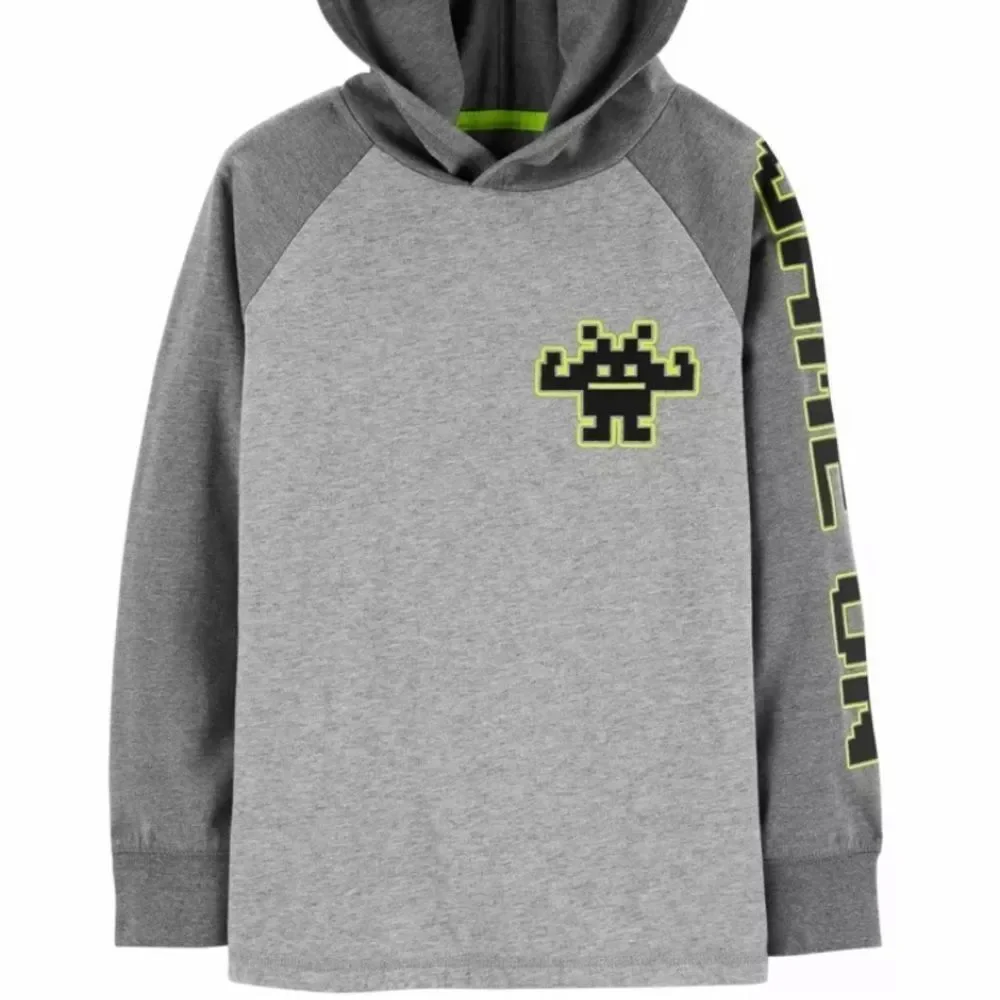 Oshkosh Gray Game On Hoodie Sweater